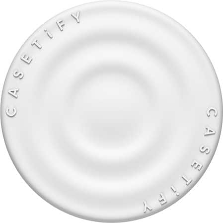 CASETiFY - Snappy Ripple Grip Stand - White