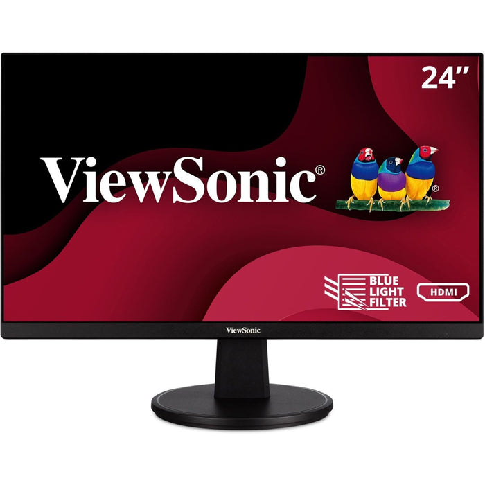 ViewSonic - VA2447-MH 24" LCD FHD Adaptive Syn Monitor (HDMI VGA) - Black