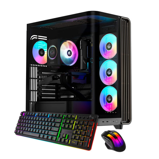 iBUYPOWER - Trace Gaming Desktop PC Intel Core Ultra 5 225F 2025 NVIDIA GeForce RTX 5060 8GB 16GB DDR5 1TB SSD Storage - Black
