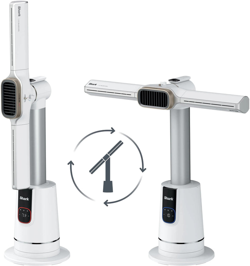 Shark - TurboBlade Cool + Heat Bladeless Tower Fan  Heater - White