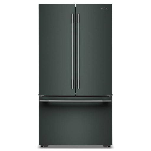 KitchenAid - 36 in. Wide 24 cu. ft. French Door Counter-Depth Refrigerator with Interior Dispense - Juniper