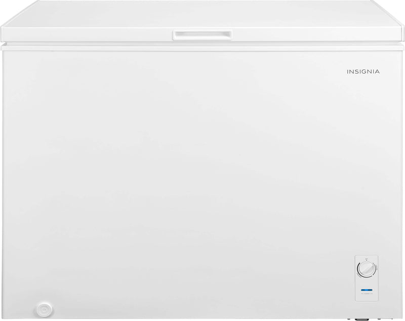 Insignia - 10.4 Cu. Ft. Garage-Ready Chest Freezer - White