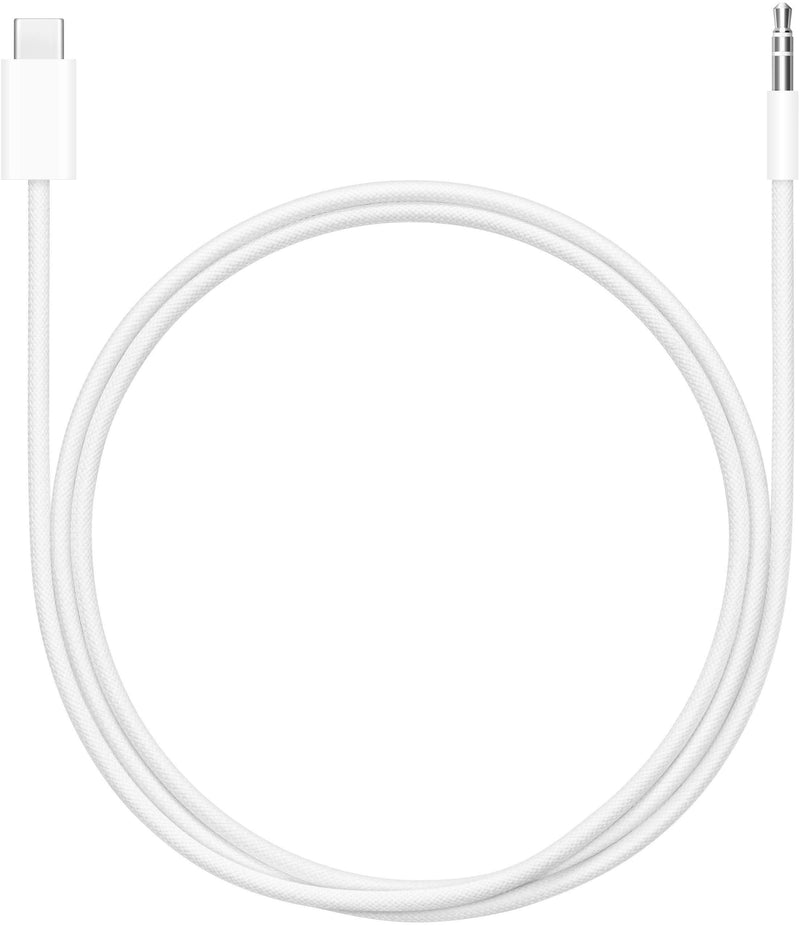 Apple - 3.94' (1.2 m) USB-C to 3.5 mm Audio Cable - White