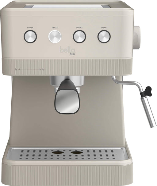 bella PRO - Barista Elite Espresso Station with 20 Bars of High Pressure - Oatmilk