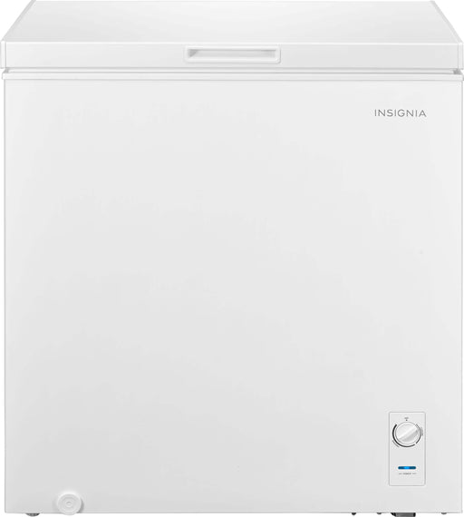 Insignia - 7 Cu. Ft. Garage-Ready Chest Freezer - White