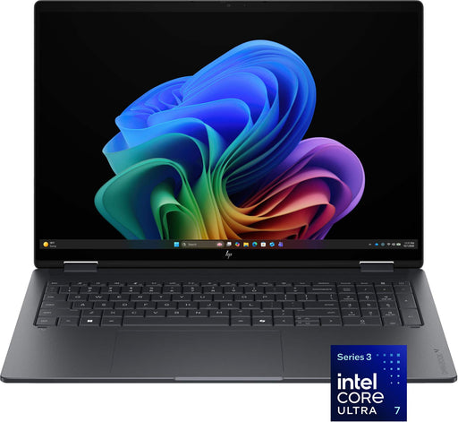 HP - OmniBook X Flip 2-in-1 - Copilot+ - 16" 2K OLED Touchscreen Laptop - Intel Core Ultra 7 (2026) - 16GB Memory - 1TB SSD - Eclipse Gray
