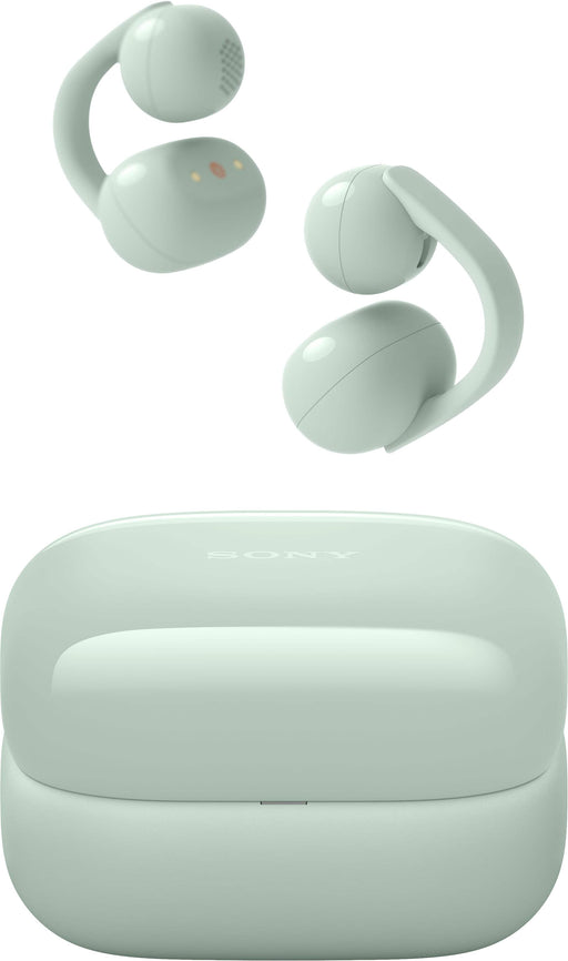 Sony - LinkBuds Clip Truly Wireless Open Earbuds - Green