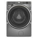 Whirlpool - 5.0 Cu. Ft. High Efficiency Smart Front Load Washer with FreshFlow Vent System - Radient Silver