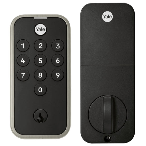 Yale - Code Keypad Deadbolt - Satin Nickel