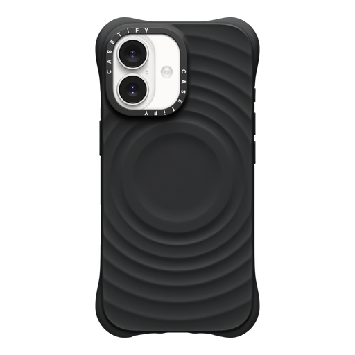 CASETiFY - Apple iPhone 17 Ripple Case - Black