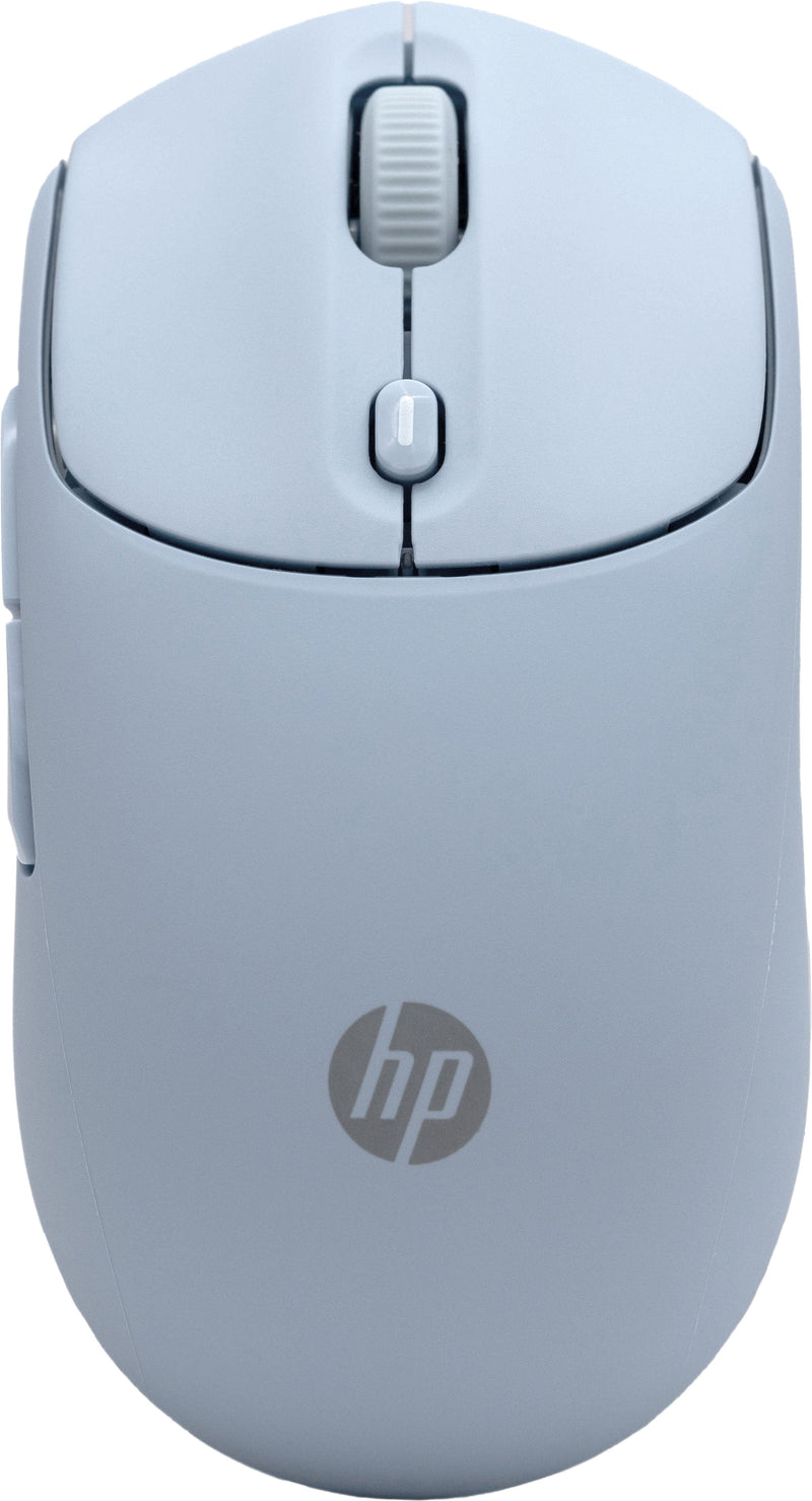 HP - 400 Quiet Wireless Bluetooth Ambidextrous Mouse - Wireless - Blue