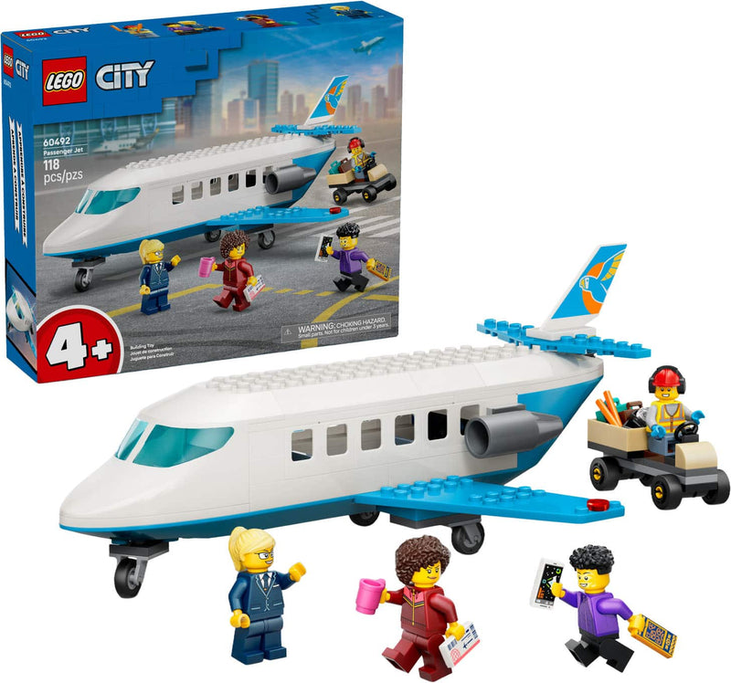 LEGO - City Passenger Jet Building Toy 60492