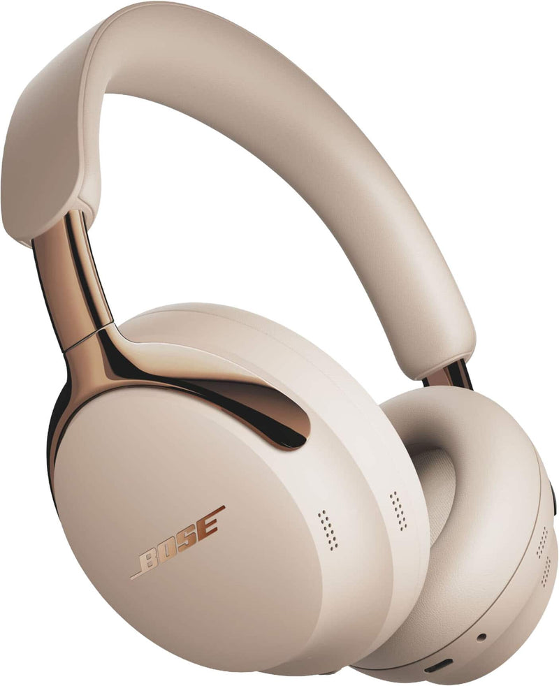Bose - QuietComfort Ultra Headphones (2nd Gen) Wireless Noise Cancelling Over-Ear Headphones with Immersive Audio - Driftwood Sand