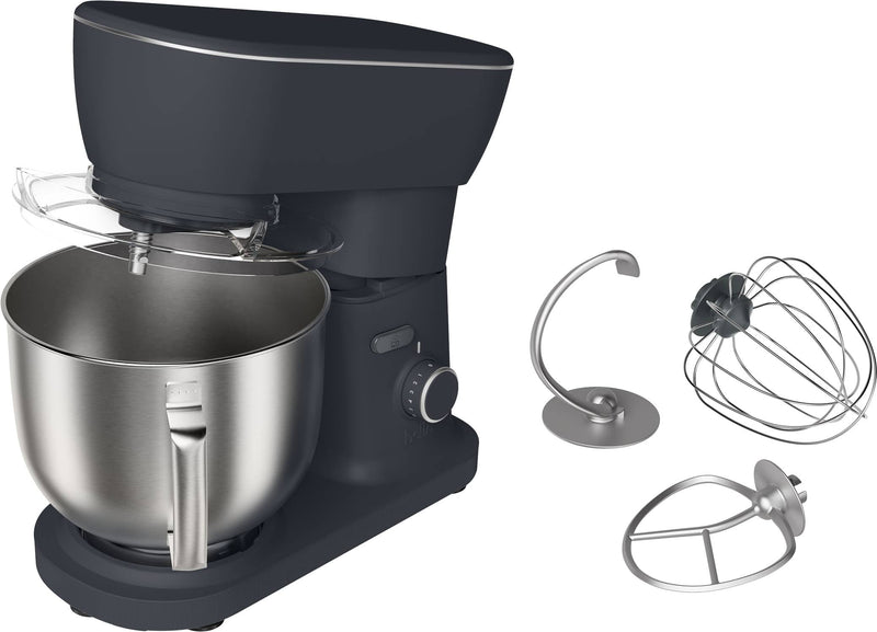 Bella - STIR 5.3-qt. Tilt-Head Stand Mixer - Slate