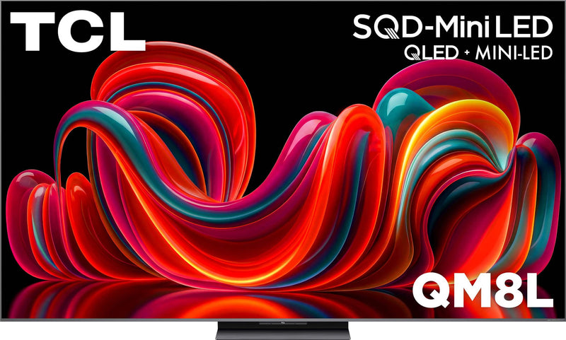 TCL - 85" Class QM8L Series 4K UHD HDR SQD-Mini LED Smart TV with Google TV (2026)