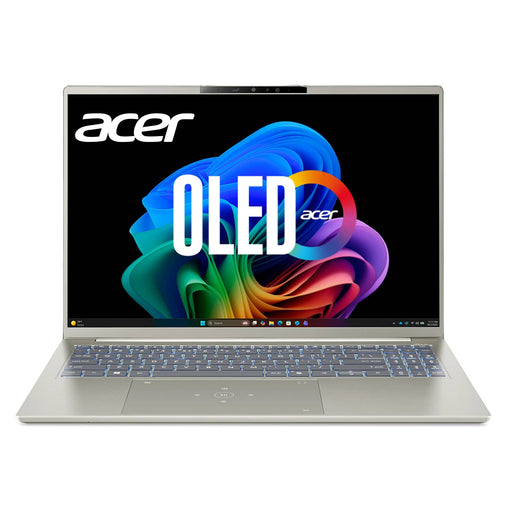 Acer - Swift Go 16 AI - Copilot+ PC - 16" OLED WQXGA Touch Laptop - Intel Core Ultra 5 322 2026 - 16GB Memory  512GB Storage - Vapor Silver