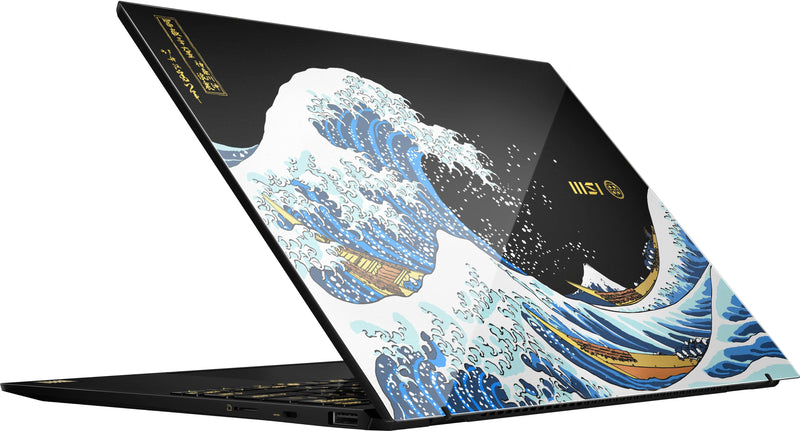 MSI - Prestige 13AI+ - Ukiyoe Edition 13.3"OLED Laptop- Intel Core Ultra 7-258V Intel ARC Graphics with 32GB Memory 1TB SSD - Stellar Gray