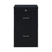 OSP Home Furnishings - Alpine 2-Drawer Vertical File with Lockdowel Fastening System - Black