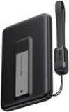 INIU - Magnetic Power Bank Qi2 5000mAh Ultra Compact Portable Charger with Foldable Stand for iPhone 17/16/15/14/13/12 Series - Black