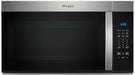 Whirlpool - 1.7 Cu. Ft. Over-the-Range Microwave with 1000-Watts Cooking Power - Stainless Steel