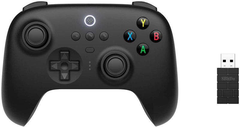 8BitDo - Ultimate 2.4G Wireless Controller for Android iOS Windows and Steam Deck with Hall Effect Joysticks - Black