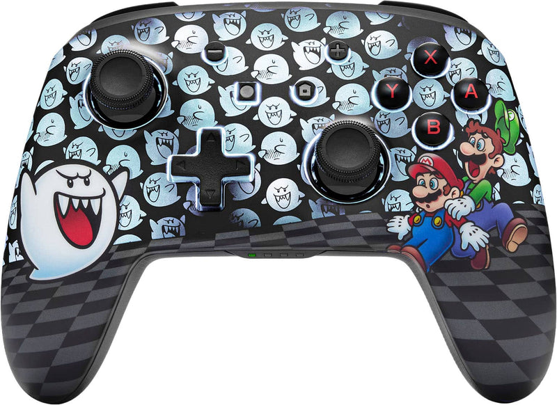 PowerA Enhanced Wireless Controller for Nintendo Switch with Lumectra  Mario Peek-A-Boo - Mario Peek-A-Boo