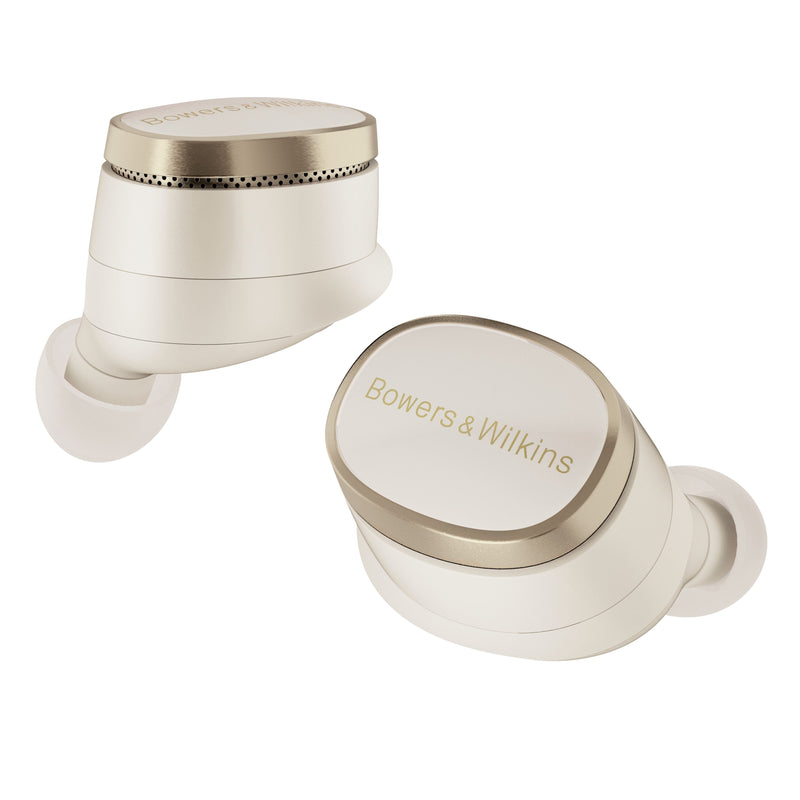 Bowers  Wilkins - Pi8 True Wireless Noise Cancelling In-Ear Earbuds - Dove White