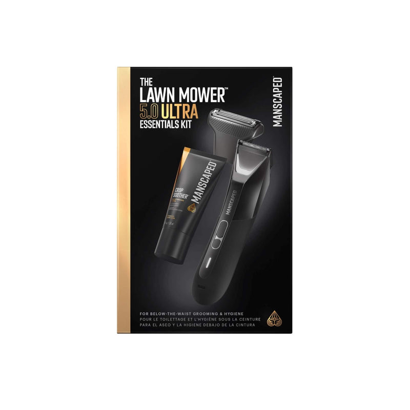 Manscaped - The Lawn Mower 5.0 Ultra Hair Trimmer Essentials Kit - Black