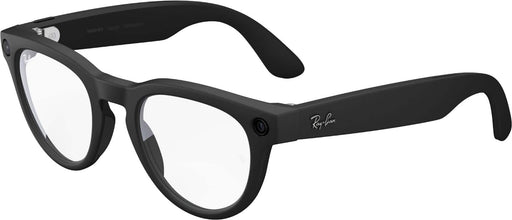 Ray-Ban Meta - Headliner (Gen 2) glasses with Meta AI Audio Photo Video Compatibility - Clear lenses - Matte Black