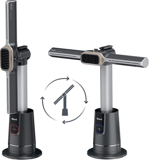 Shark - TurboBlade Cool + Heat - Ultra-customizable bladeless tower fan  heater pivots twists oscillates up to 180 - Charcoal