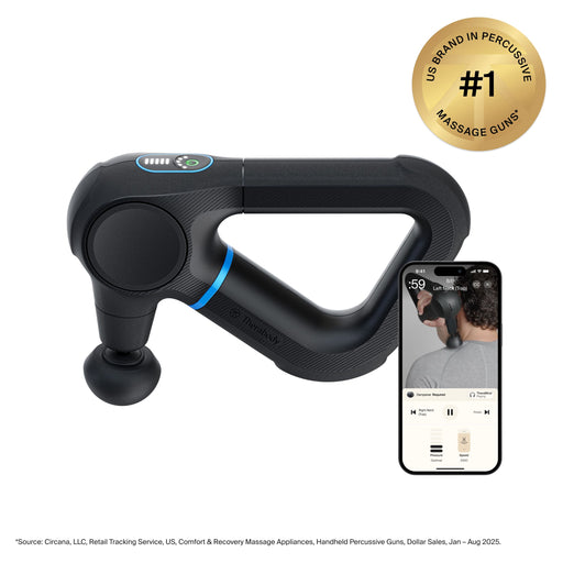 Therabody - Theragun Prime (6th Generation) - Powerful Massage In A Durable Impact-Resistant Design For Reliable Recovery - Black