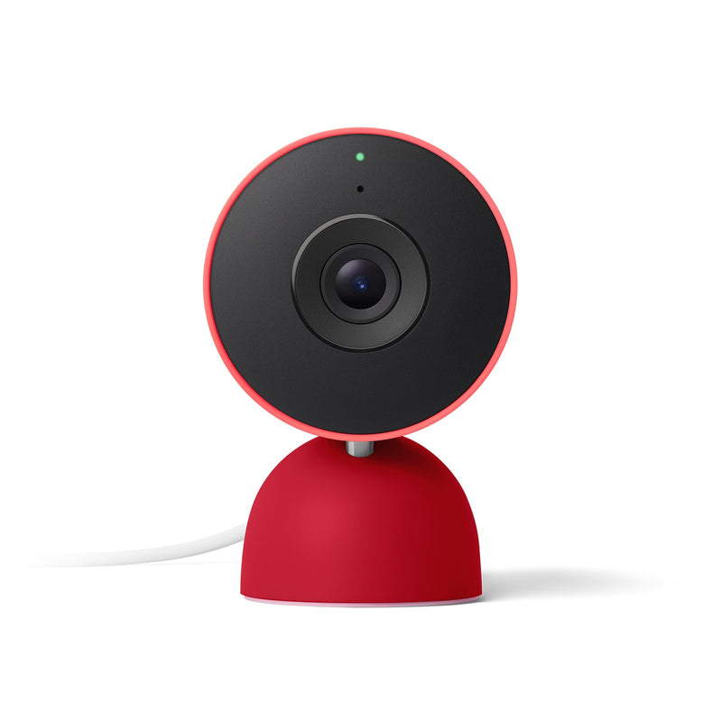 Google - Nest Cam Indoor (wired 3rd gen) - Latest Model - 2K Video and Gemini - Berry