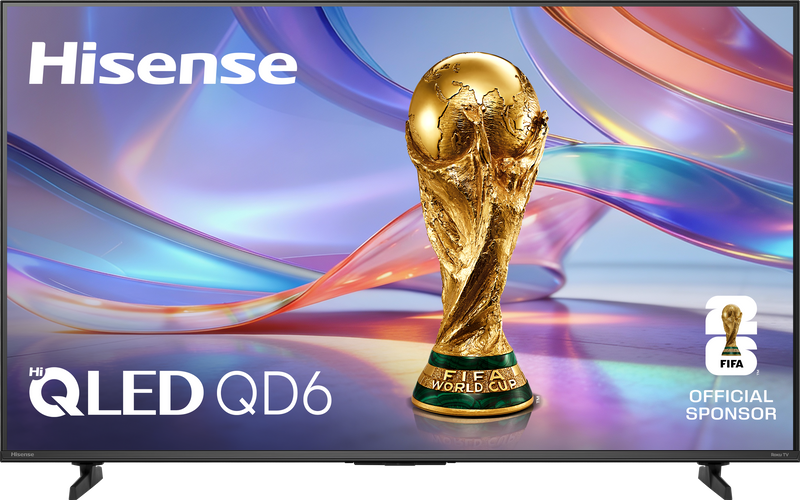 Hisense - 43" Class QD6 Hi-QLED Series 4K UHD Smart Roku TV (2026)