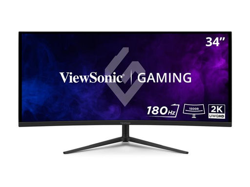 34 219 CURVED 1440P 1MS 180HZ GAMING MONITOR WITH FREESYNC PREMIUM.