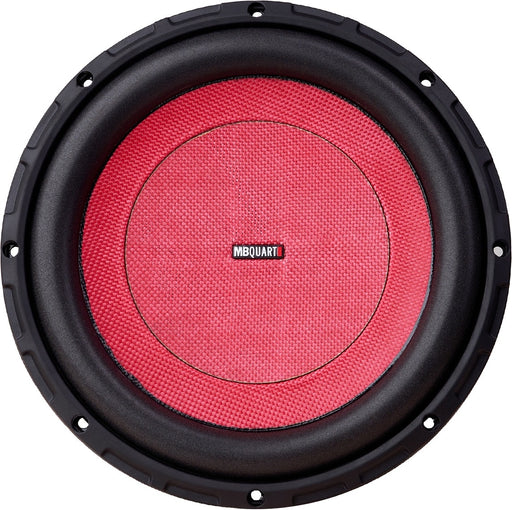 MB Quart - Discus 10" 600W Dual-Voice Subwoofer - Red