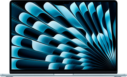 Apple - MacBook Air 15-inch Laptop - Apple M4 chip Built for Apple Intelligence - 24GB Memory - 512GB SSD - Sky Blue