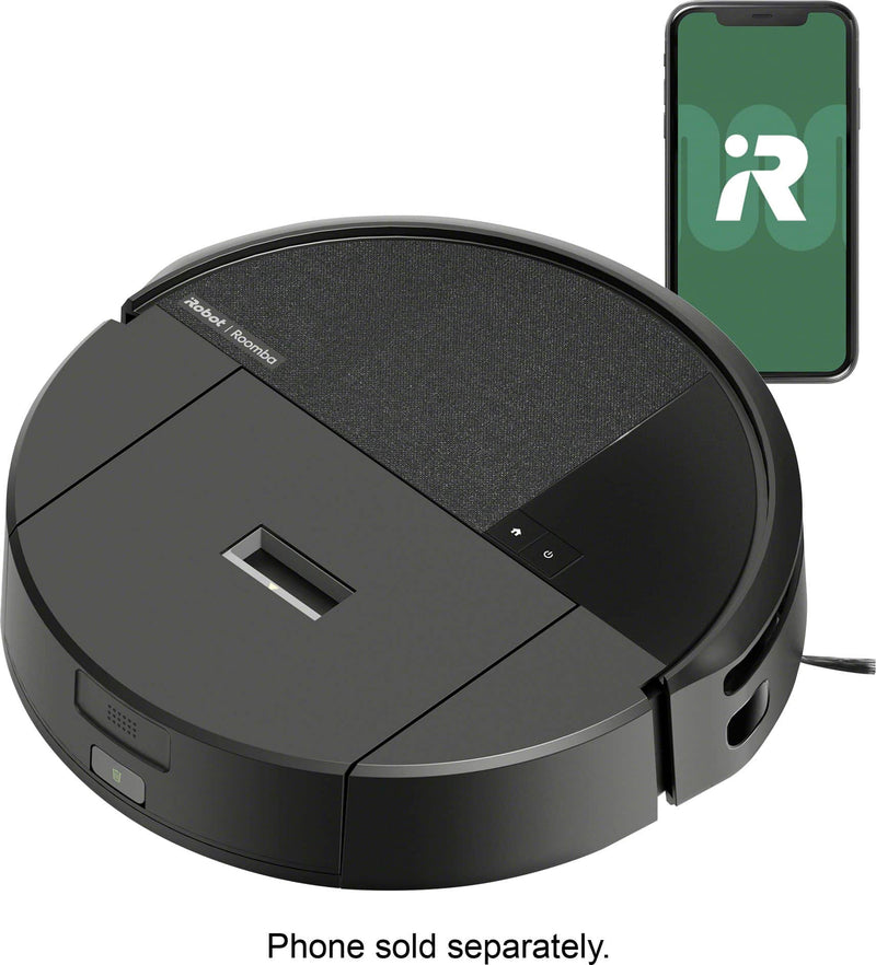 iRobot - Roomba 205 DustCompactor Vacuum - Auto-Compacts Debris Within Robot No Emptying for 60 Days Bagless Intense Suction - Black