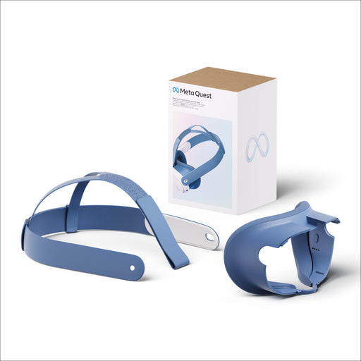 Meta - Quest 3 Facial Interface  Head Strap - Elemental Blue