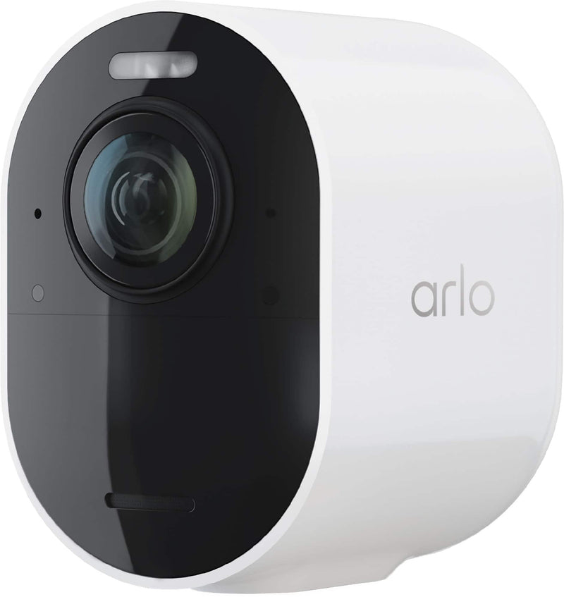 Arlo - Ultra Add-On Camera Wireless 4K HDR Security Camera (3rd Gen) Battery Powered - White