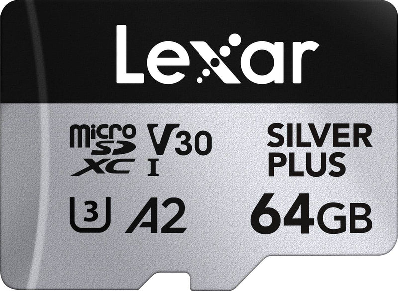 Lexar - Professional SILVER PLUS microSDXC 64 GB