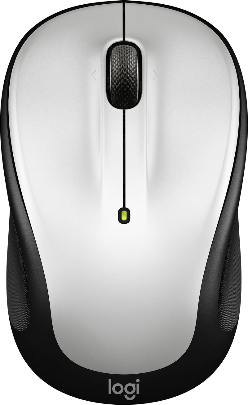 Logitech - M325s Wireless Optical Compact Ambidextrous Mouse - Wireless - Pale Gray