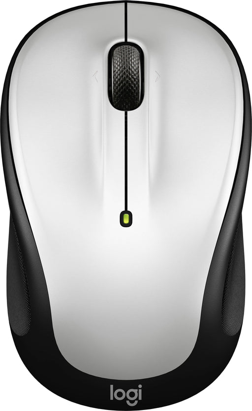 Logitech - M325s Wireless Optical Compact Ambidextrous Mouse - Wireless - Pale Gray