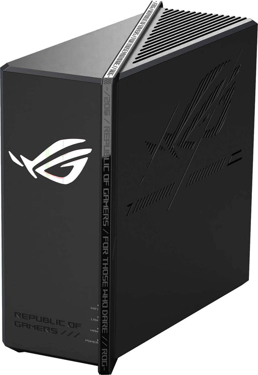 ASUS - ROG Strix GS-BE18000 Tri-Band Wi-Fi 7 Gaming Router - Black