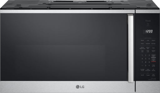 LG - 1.8 Cu. Ft. Over The Range Smart Microwave with Sensor Cooking and EasyClean - Stainless Steel