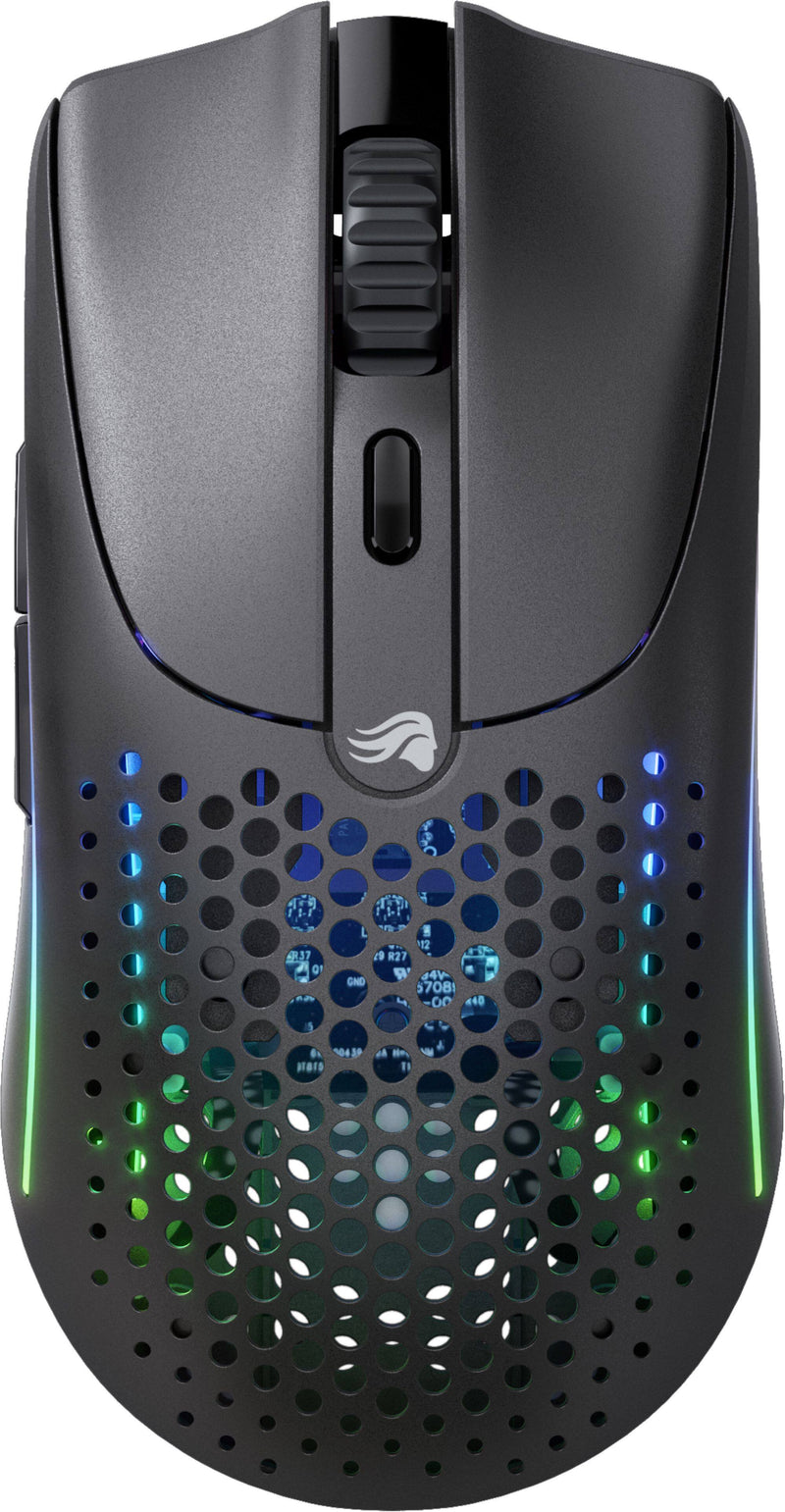 Glorious - Model O 2 Lightweight Wireless Optical Gaming Mouse with BAMF 2.0 Sensor - Wireless - Matte Black