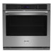 Maytag - 30" Built-In Single Electric Convection Wall Oven with Air Fry - Stainless Steel