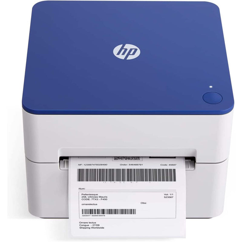 HP - Shipping Label Printer Internal Tray 4x6 Direct Thermal Printer - 203 DPI