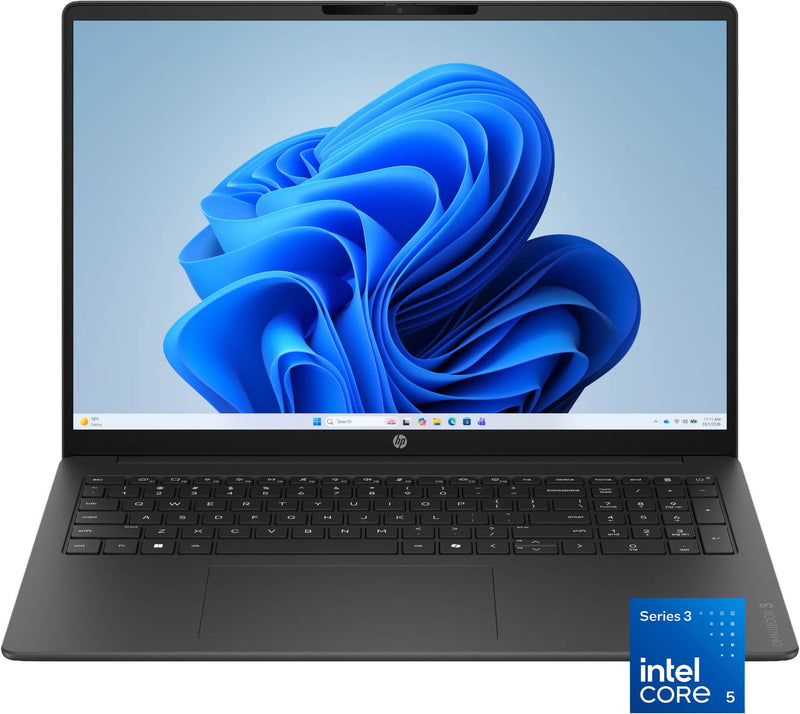 HP - OmniBook 3 - 16" 2K Touchscreen Laptop - Intel Core 5 320 (2026) - 8GB Memory - 256GB SSD - Mica Silver