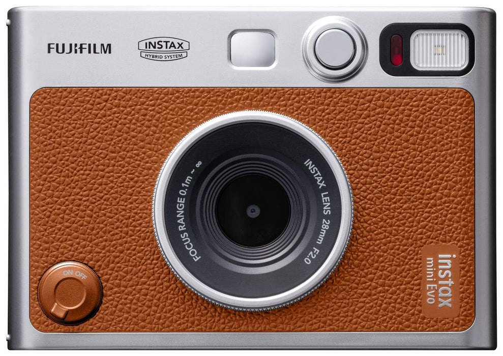 Fujifilm - INSTAX MINI Evo Instant Film Camera - Brown