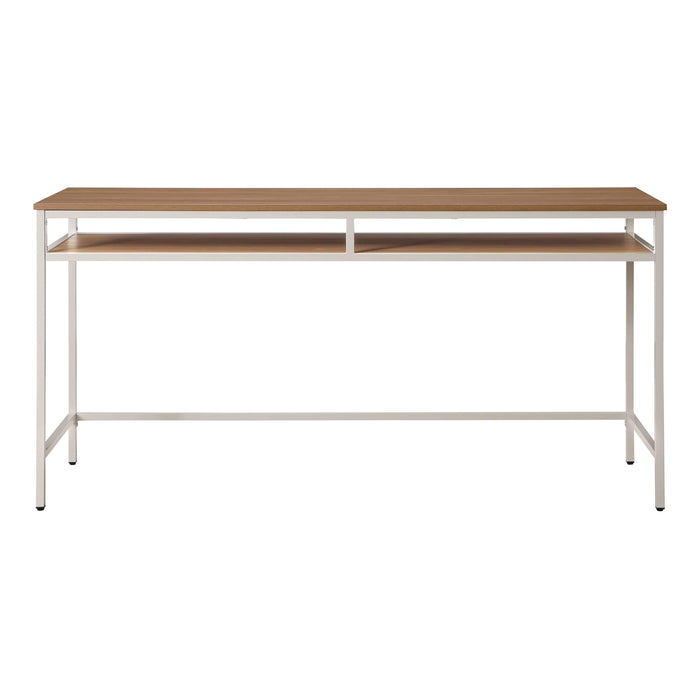 OSP Home Furnishings - 60" Writing Desk - Taupe/Brown